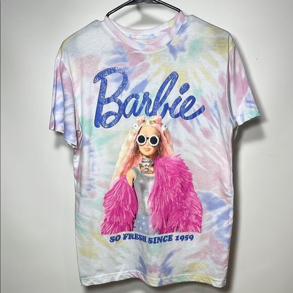 Barbie Tie-Dye T-Shirt - Picture 1 of 7